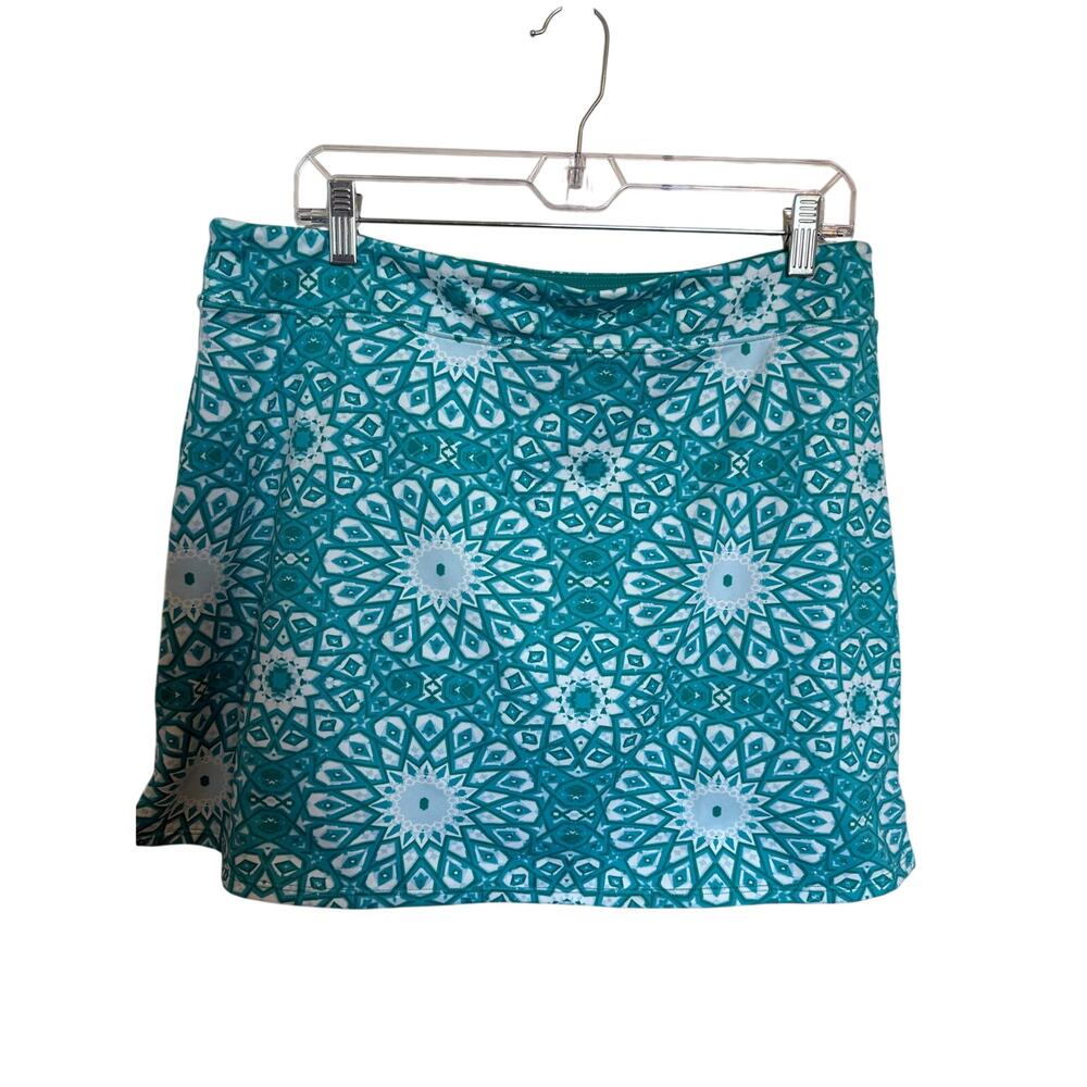Tranquility by Co. clothing skort size LG fun print